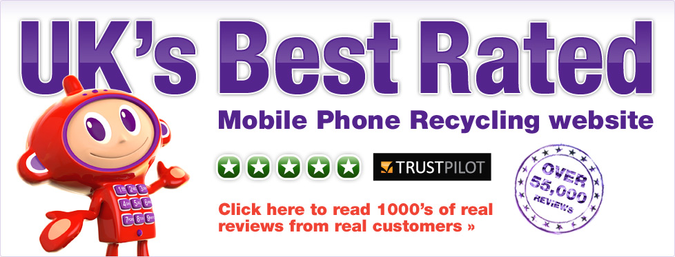 Maz smiles and says The UK's best rated mobile phone recycling site. Find out more.