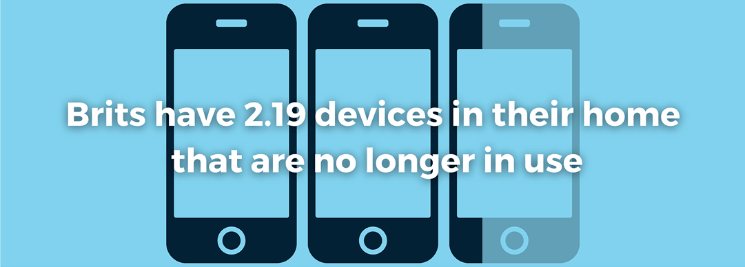 Brits have 2.19 devices in their home that are no longer in use